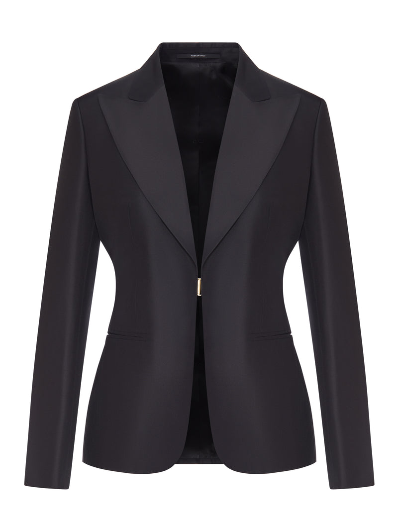 Gucci Gucci Women Fine Silk Faille Jacket