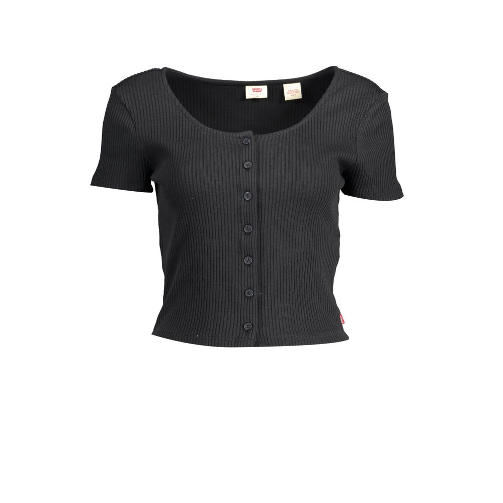 Levi's Levi's Black Cotton Women Women's Top