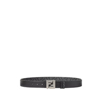 Fendi Black Belts Men