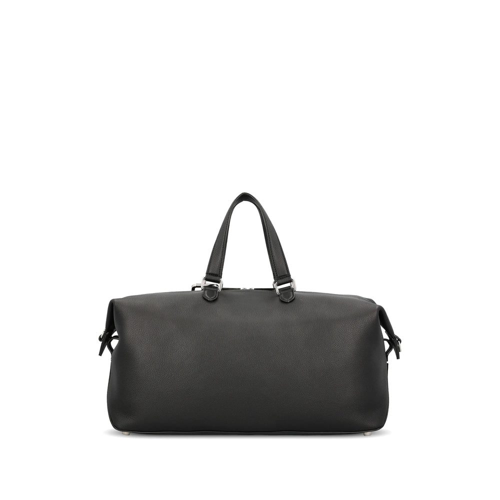 Fendi Black Luggage & Holdalls Men