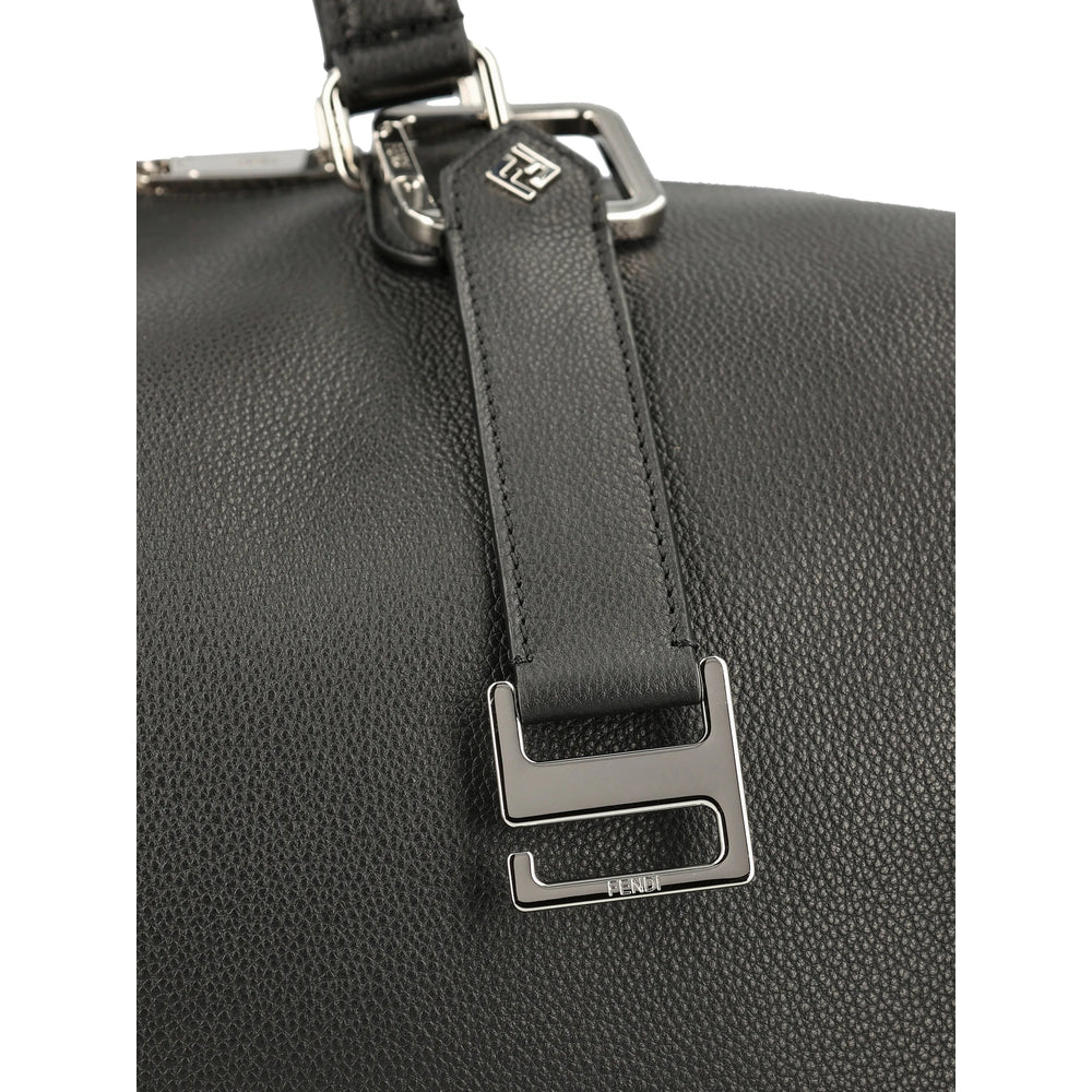Fendi Black Luggage & Holdalls Men