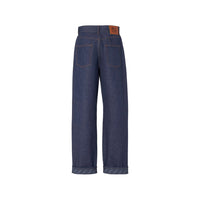 Fendi Fendi Blue Denim - Straight-Leg Jeans Women