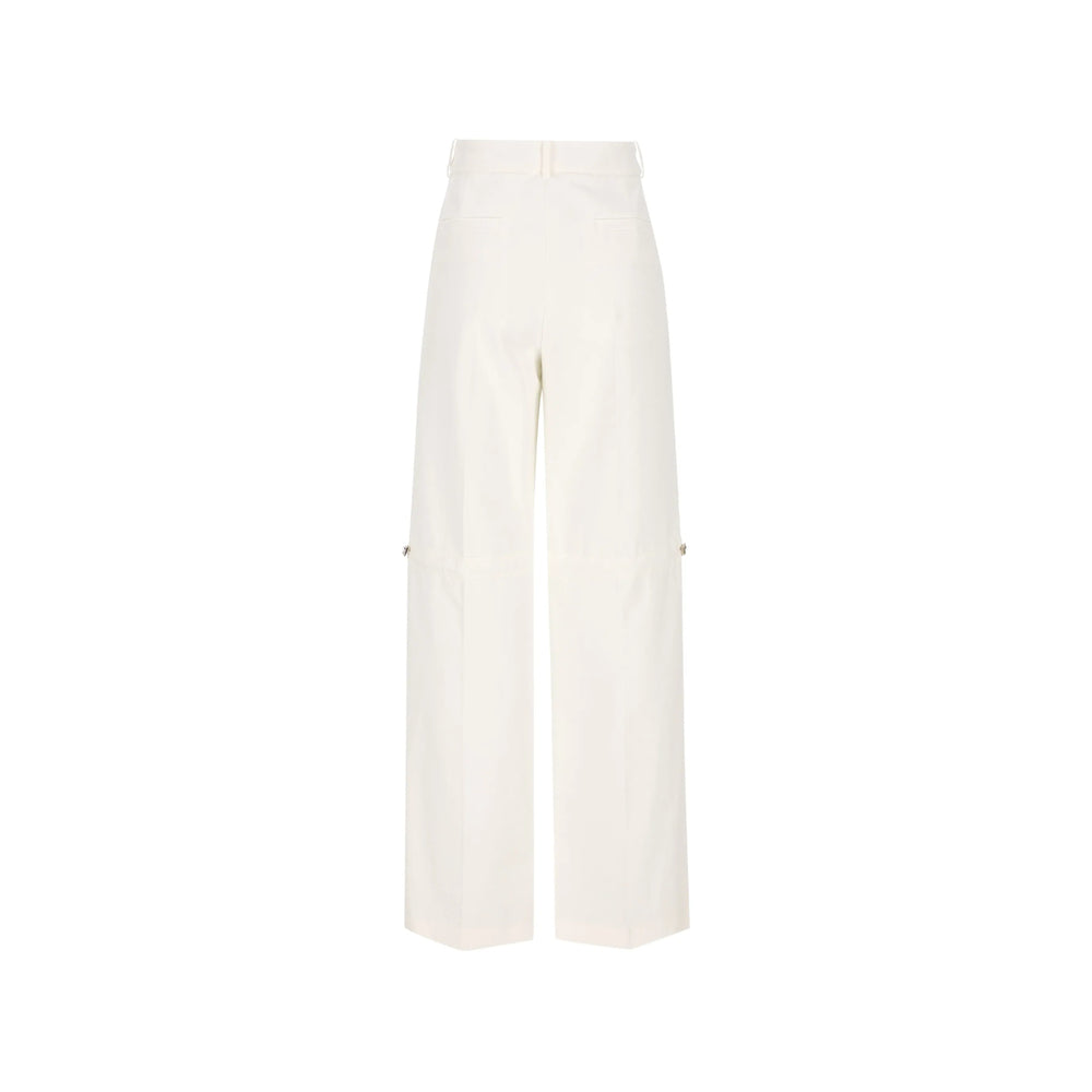 Fendi Neutrals Trousers - Straight Trousers Women