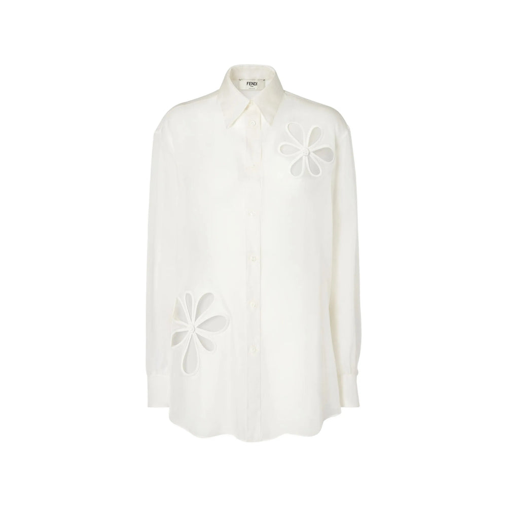Fendi White Tops - Shirts Women