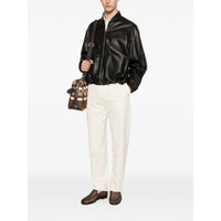 Fendi Black Jackets - Leather Jackets Men