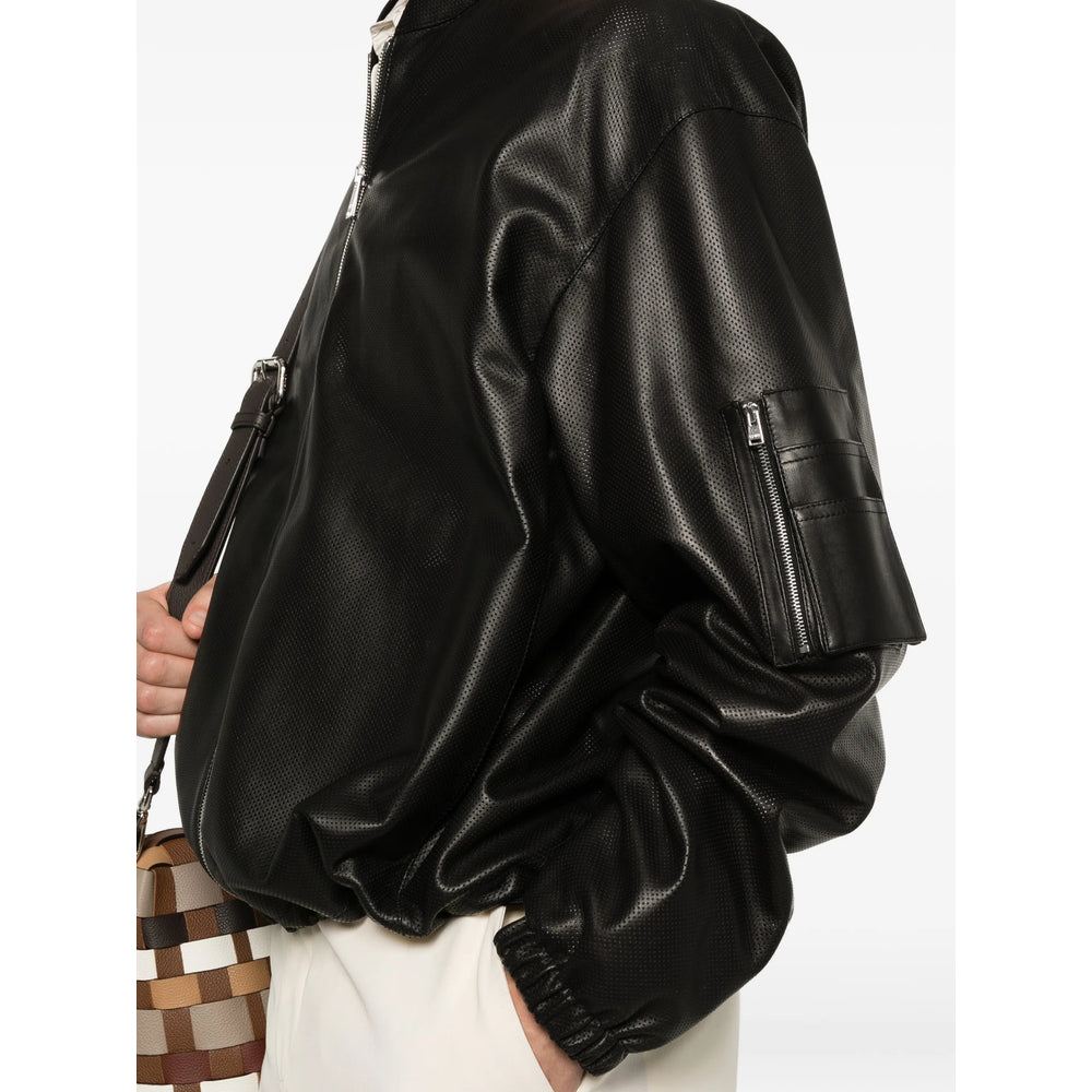 Fendi Black Jackets - Leather Jackets Men