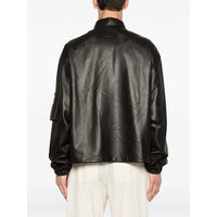 Fendi Black Jackets - Leather Jackets Men