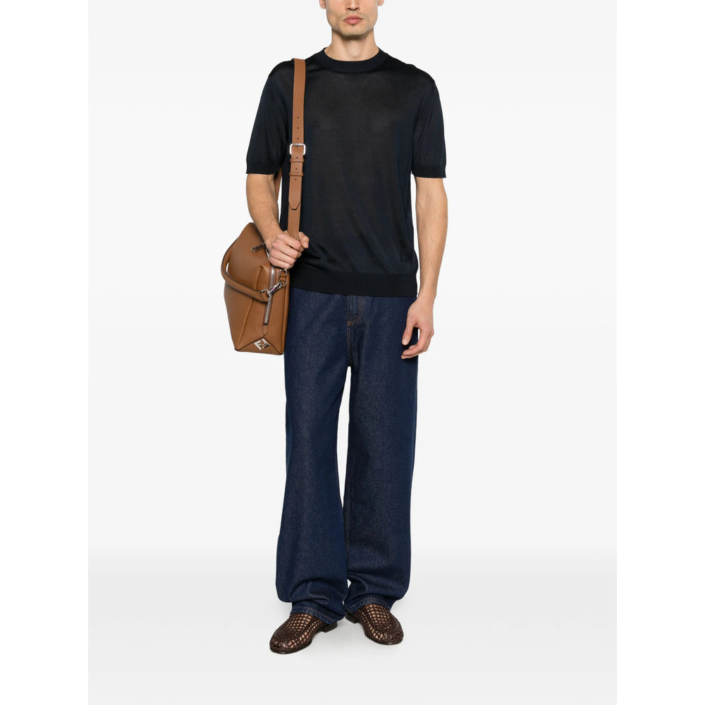 Fendi Blue T-Shirts & Vests - T-Shirts Men