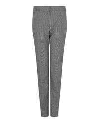 Alexander McQueen Womens Houndstooth Cigarette Trousers