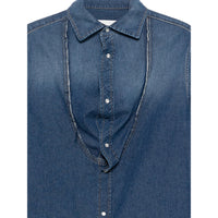 Maison Margiela Blue Shirts Men