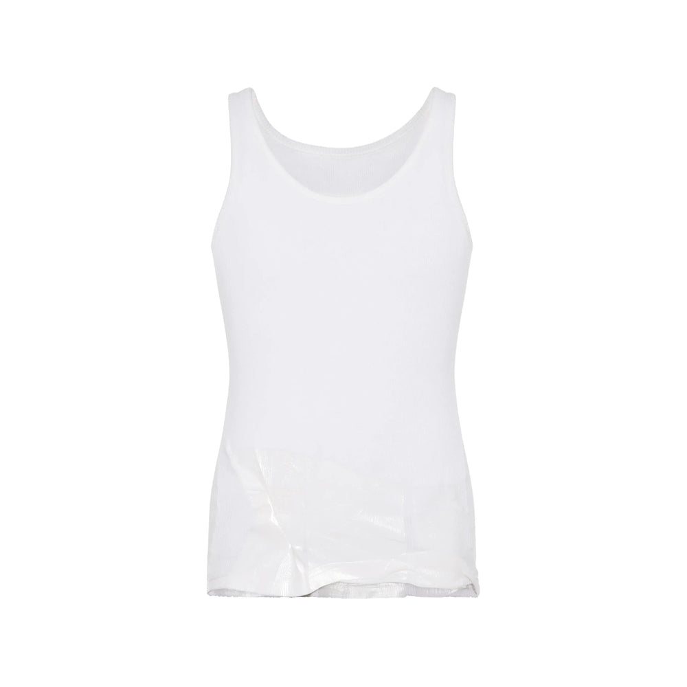 Maison Margiela White T-Shirts & Vests - Vests & Tanks Men