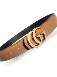 Gucci Gucci Women Gg Marmont Reversible Belt