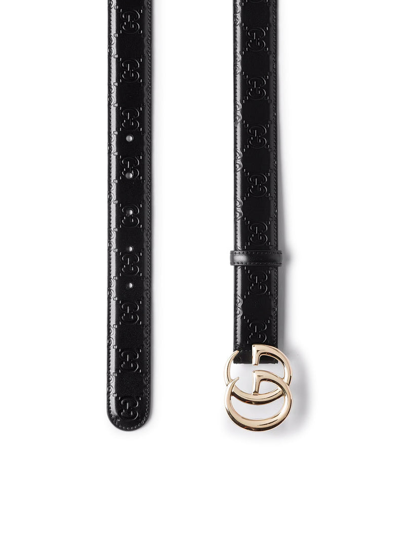 Gucci Gucci Women Gg Marmont Thin Belt