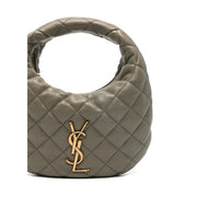 Saint Laurent Green Tote Bags Women