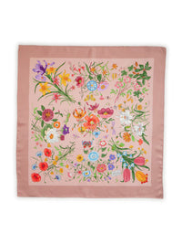 Gucci Gucci Women Printed Silk Twill Scarf