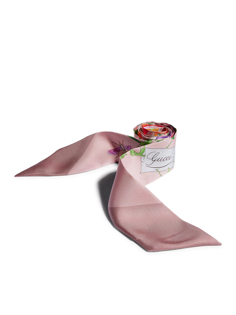 Gucci Gucci Women Printed Silk Ribbon