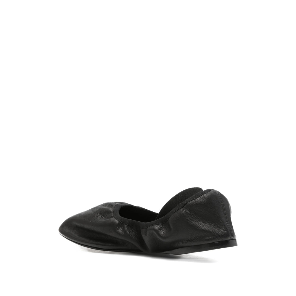 Versace Black Ballet Flats Women