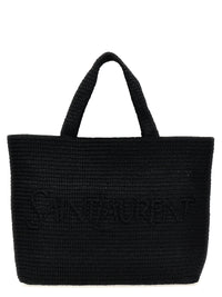 Saint Laurent Unisex 'Rafia' Tote Bag