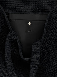 Saint Laurent Unisex 'Rafia' Tote Bag