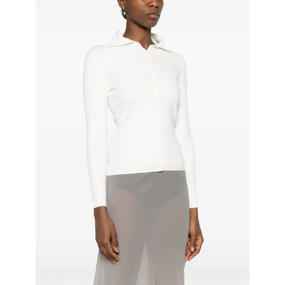 Toteme Toteme White Tops - Cardigans Women