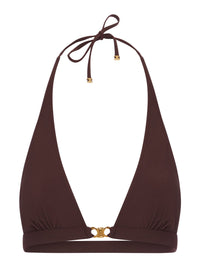 Celine Celine Women Triomphe Triangle Top In Matte Jersey