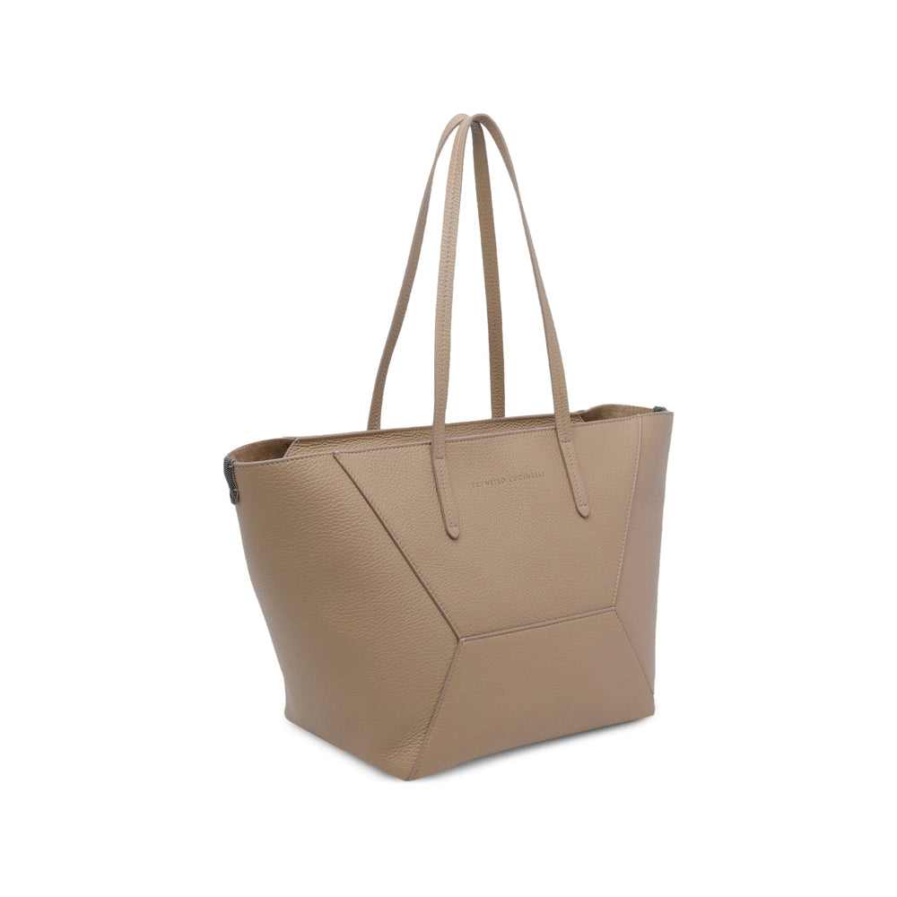Brunello Cucinelli Brunello Cucinelli Neutrals Tote Bags Women
