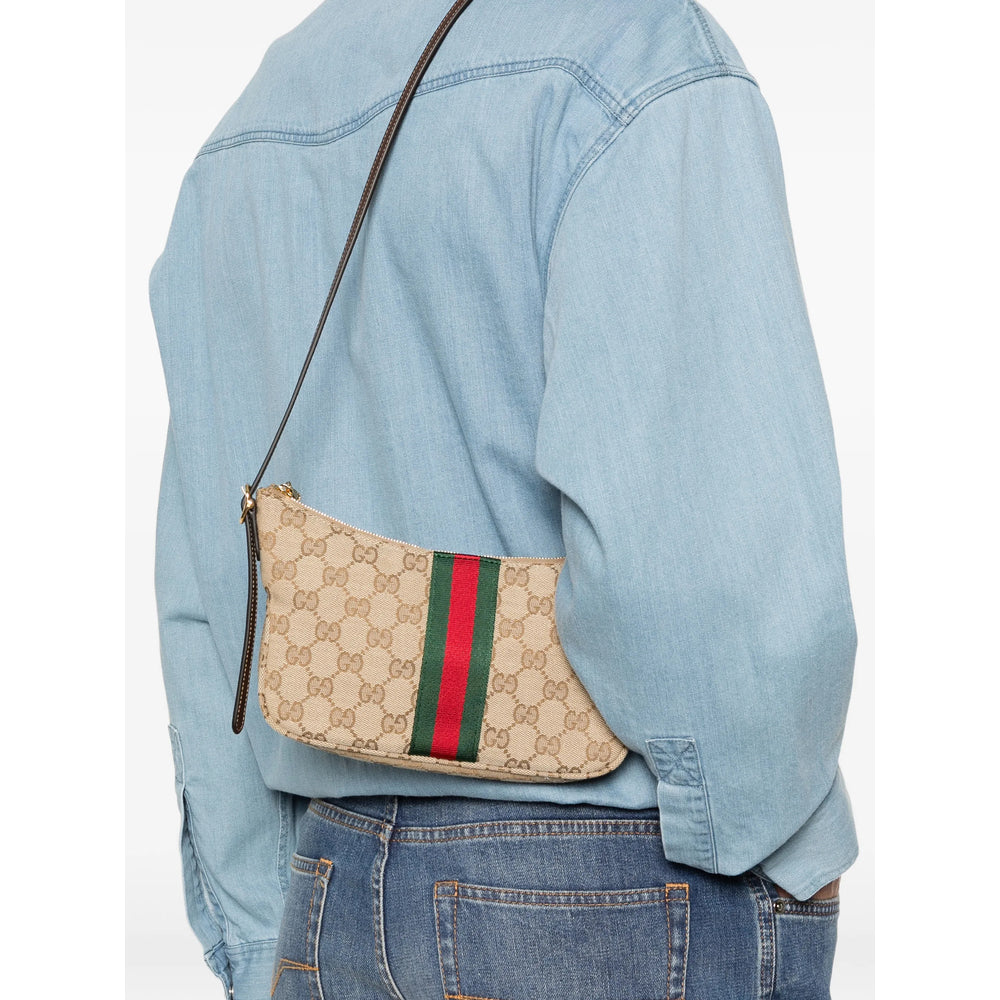 Gucci Neutrals Shoulder Bags Men