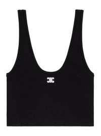 Celine Women Triomphe Cotton Top