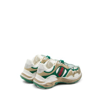 GUCCI Gucci Men Suede Sneakers With Side Web Detail