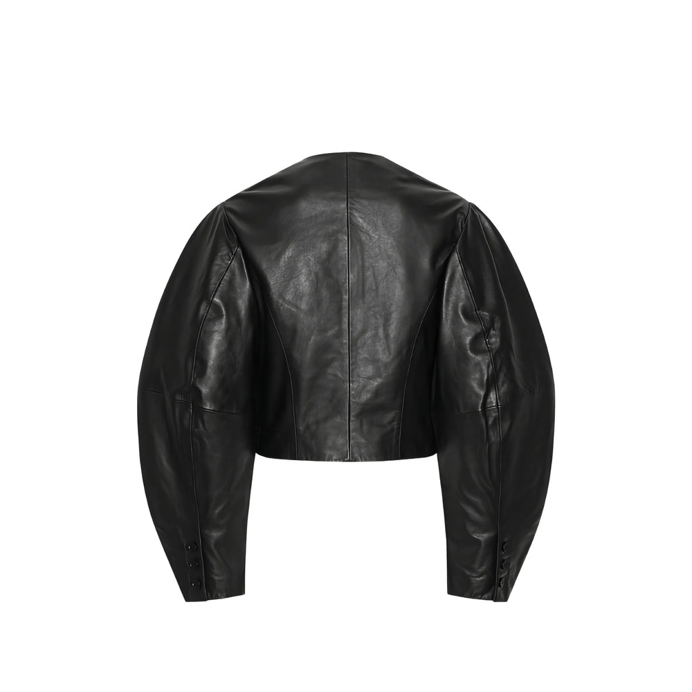 Rotate Black Jackets - Leather Jackets Women