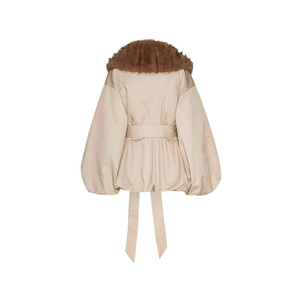 Rotate Neutrals Jackets - Faux Fur & Shearling Jackets Women