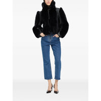 Rotate Black Jackets - Faux Fur & Shearling Jackets Women