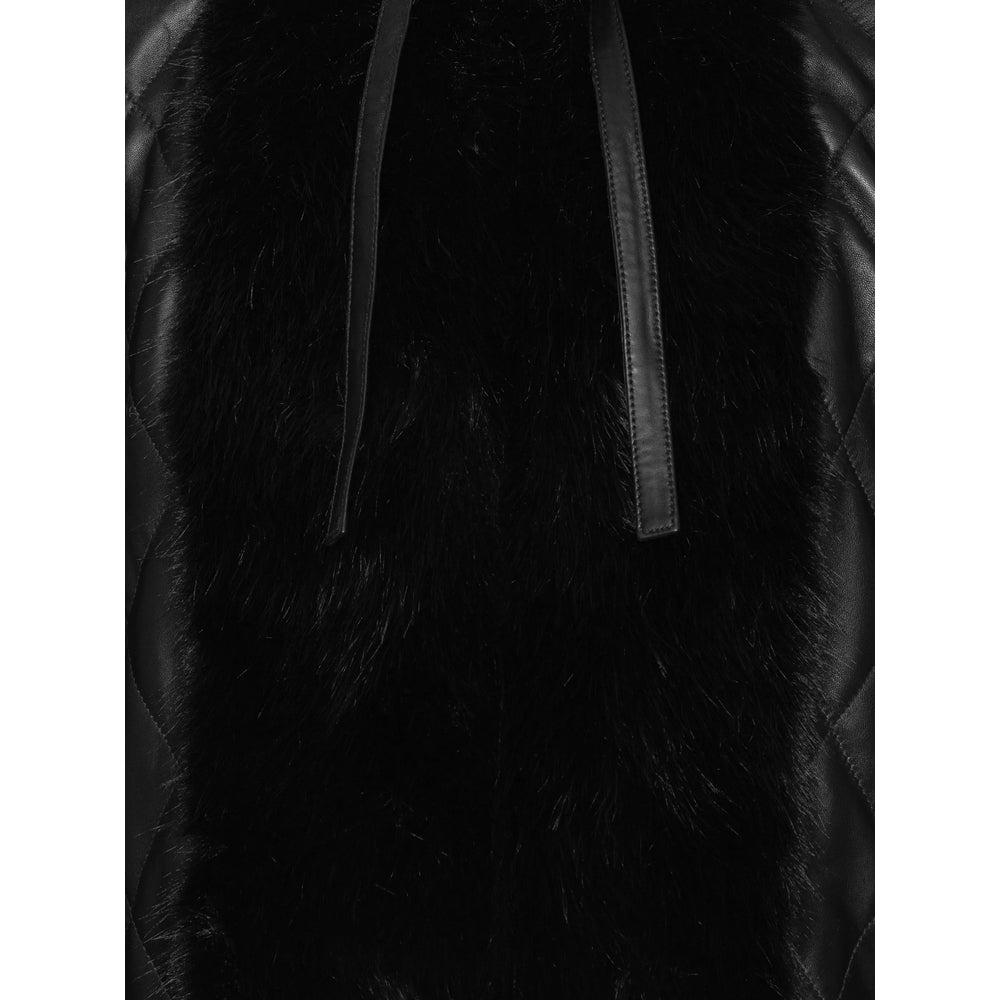 Rotate Black Jackets - Faux Fur & Shearling Jackets Women