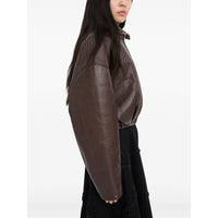 Rotate Brown Jackets - Cropped Jackets Women