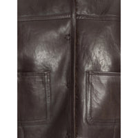 Rotate Brown Jackets - Leather Jackets Women