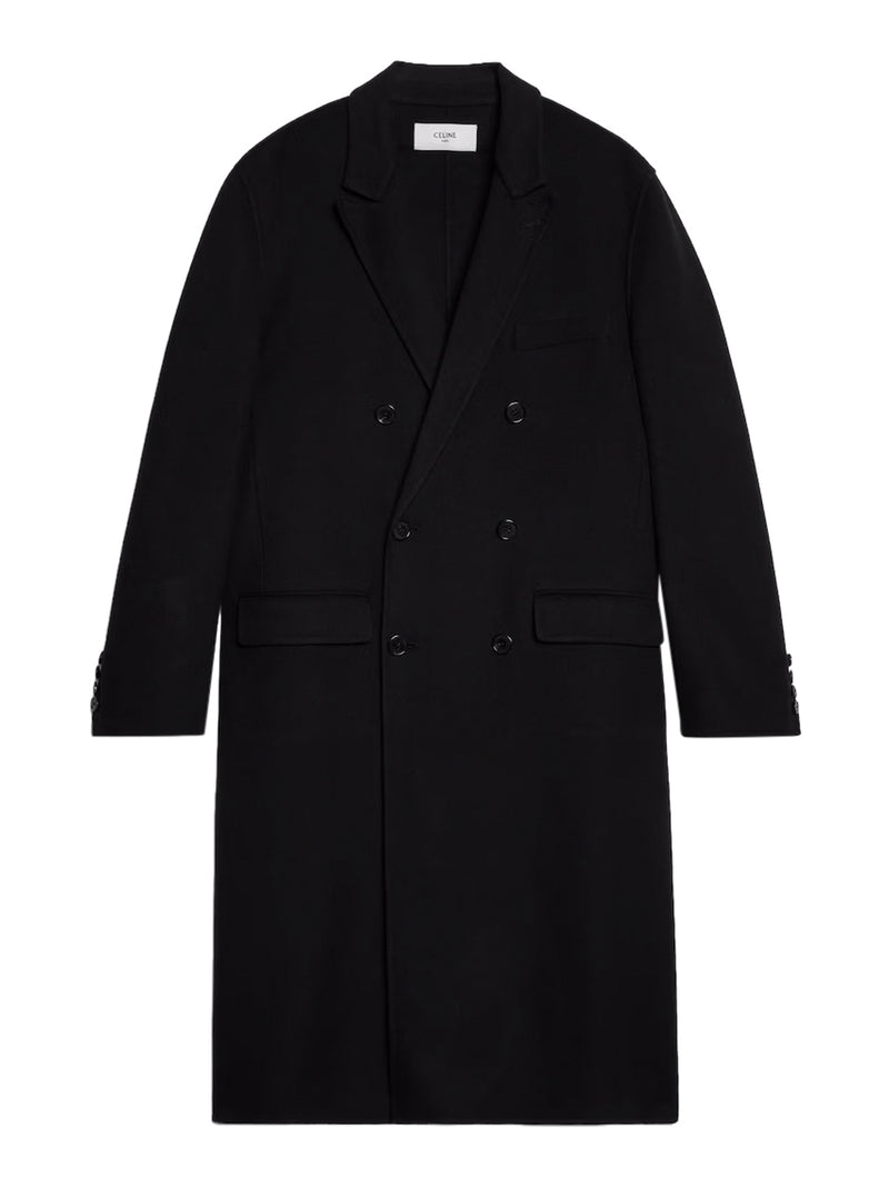 Celine Men Double-Sided Cashmere Coat