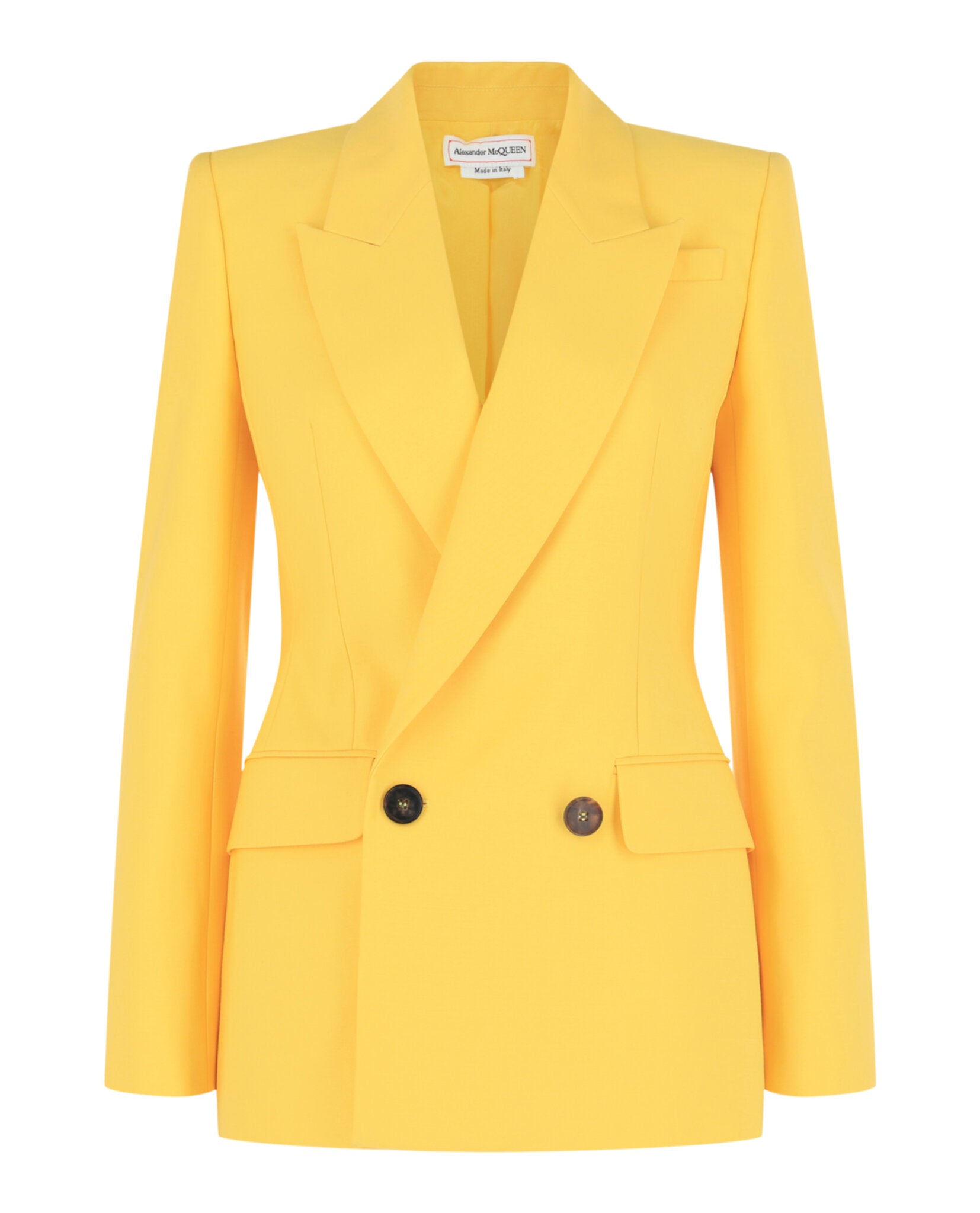 Alexander McQueen Womens Tailored Double-Breasted Blazer