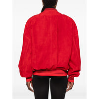 Versace Red Jackets - Leather Jackets Women