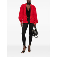 Versace Red Jackets - Leather Jackets Women