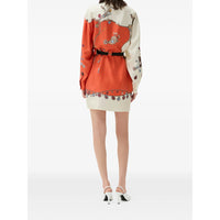 Versace Orange Dresses - Day Dresses Women