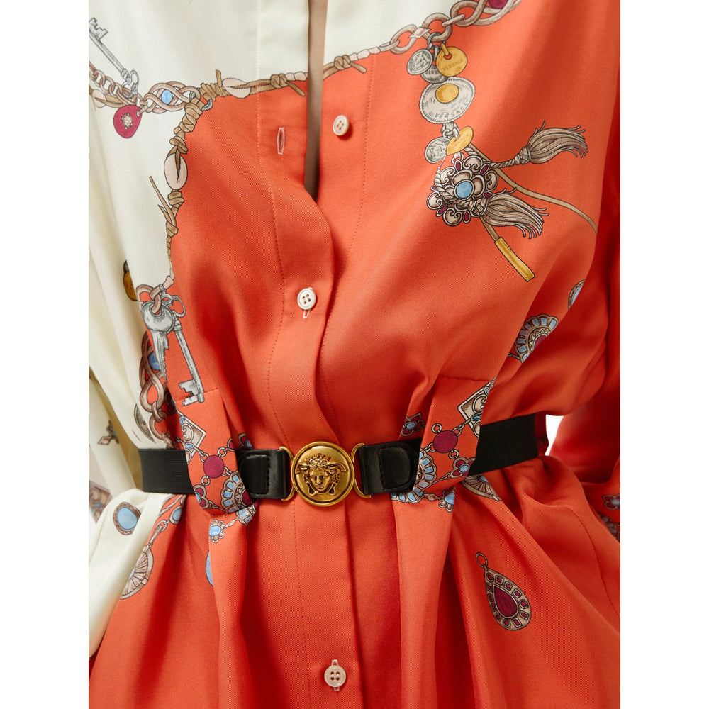 Versace Orange Dresses - Day Dresses Women