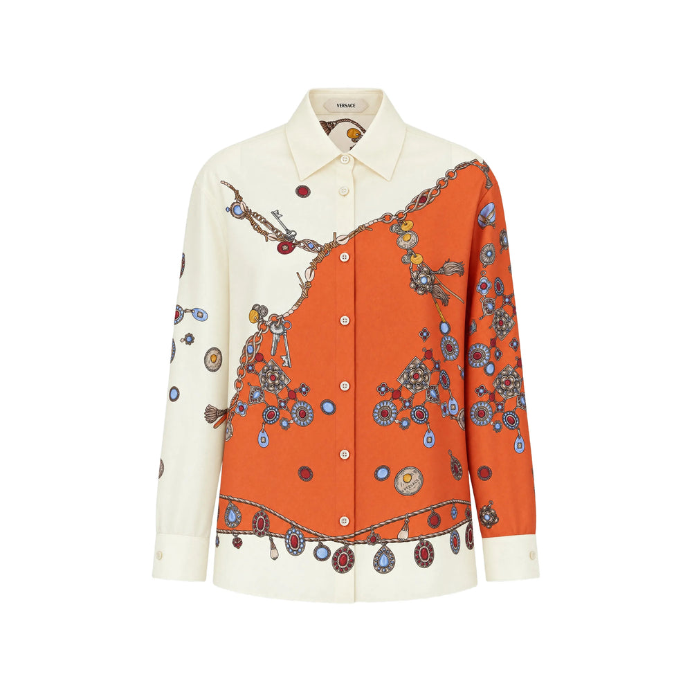 Versace Versace White Tops - Shirts Women