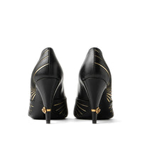 Versace Black Shoes Women