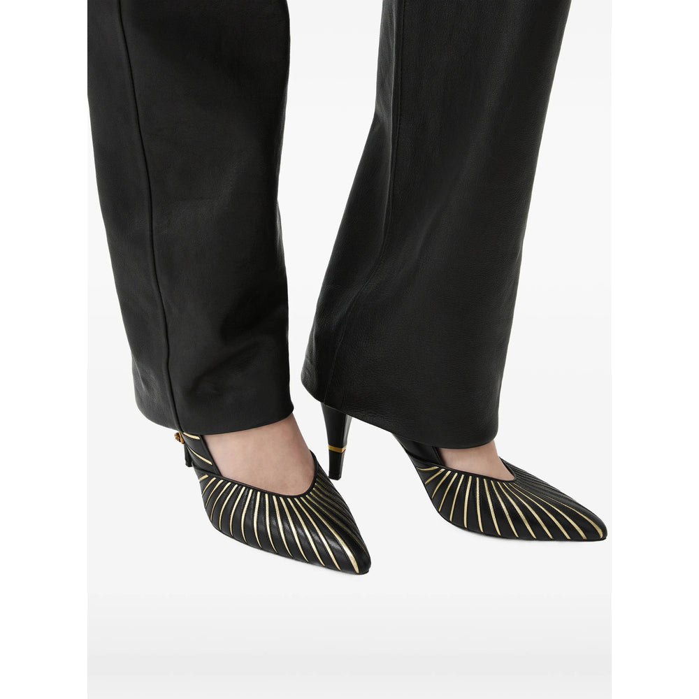 Versace Black Shoes Women