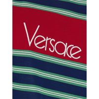 Versace Blue Polo Shirts Men