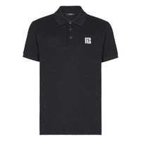 Balmain Black Polo Shirts Men