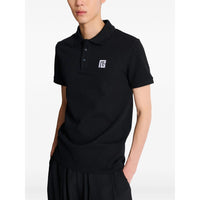 Balmain Black Polo Shirts Men