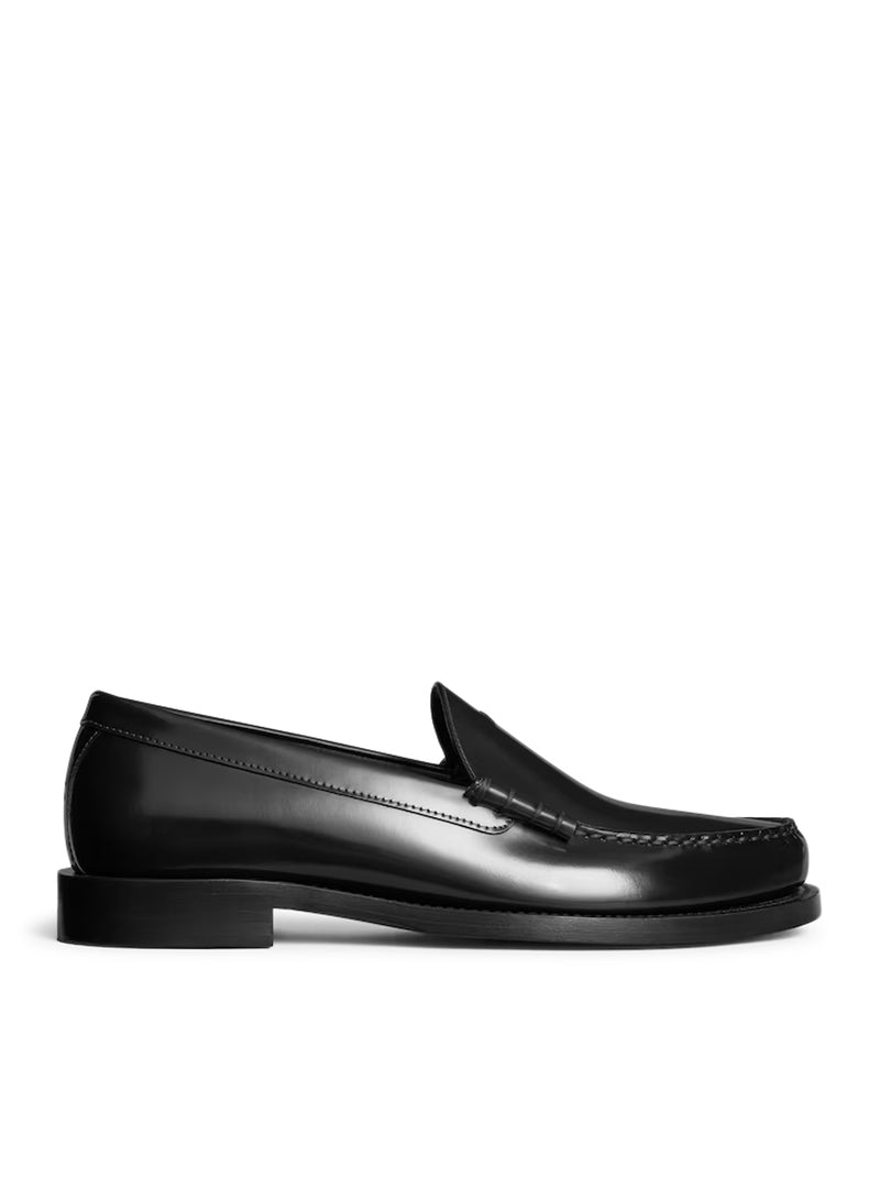 Celine Men Classic Glossy Leather Loafer