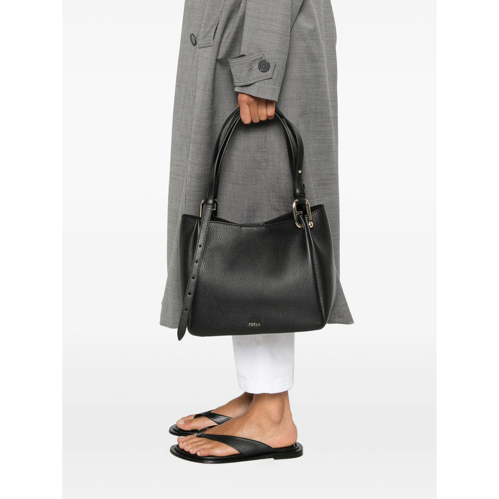 Furla Black Tote Bags Women