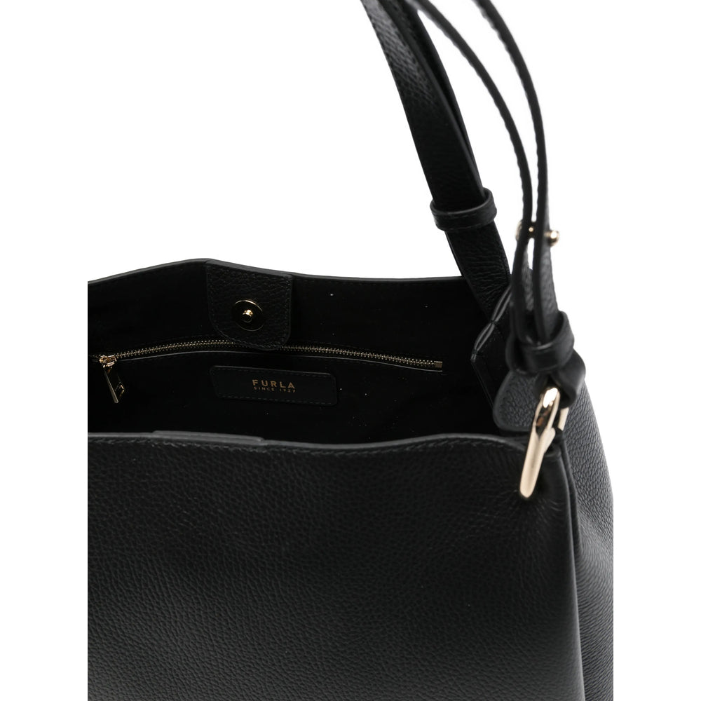 Furla Black Tote Bags Women
